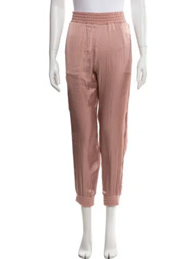 Pre-owned Rta Embroidered Accent Sweatpants W/ Tags In Pink