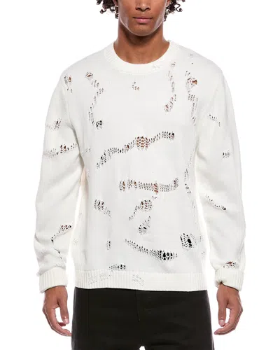 Rta Ethan Crewneck Sweater In Transparent
