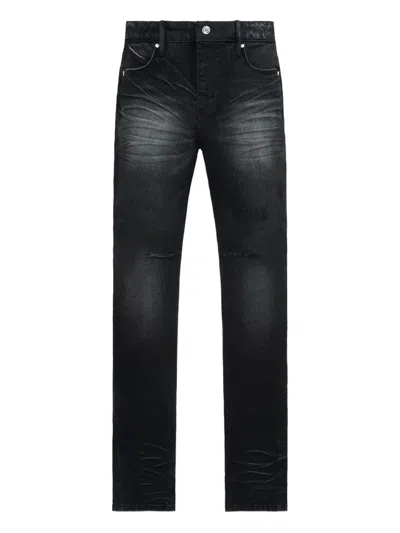 Rta Faded-effect Jeans In Black