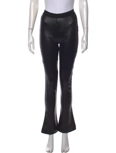 Pre-owned Rta Flared Pants In Black
