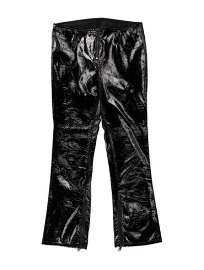 Pre-owned Rta Flared Pants In Black