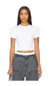 Rta Flora Western Logo T Shirt In White