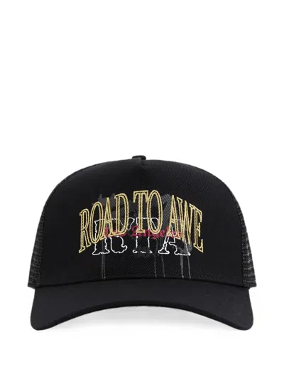 Rta Gideon Logo-embroidered Cap In Black