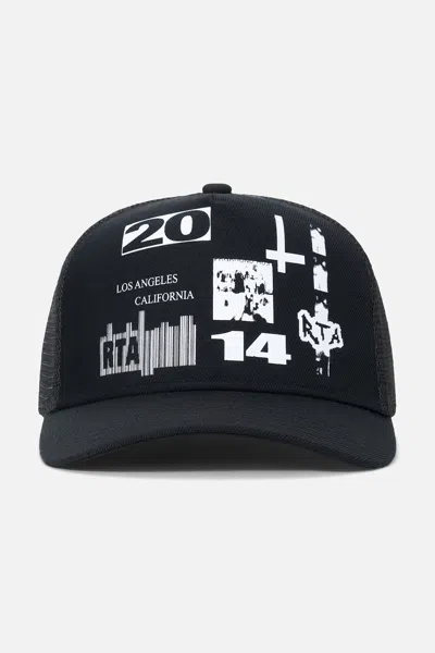 Rta Gideon Trucker Hat In Black