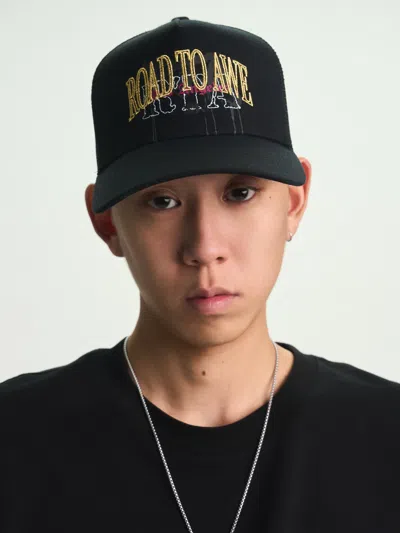 Rta Gideon Trucker Hat In Black