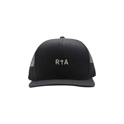 Pre-owned Rta Gideon Trucker Hat 'black' | Men's Size Onesize