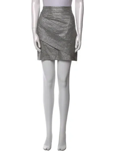 Pre-owned Rta Glitter Accents Mini Skirt