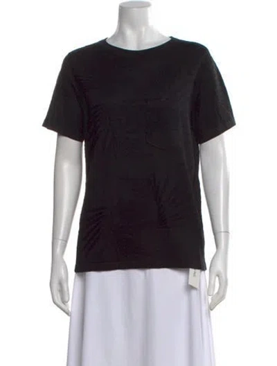 Pre-owned Rta Graphic Print Crew Neck T-shirt W/ Tags In Black