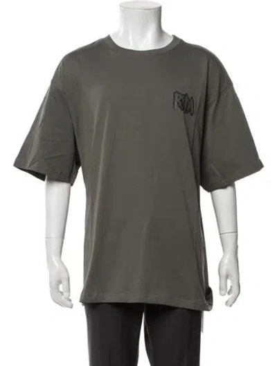 Pre-owned Rta Graphic Print Crew Neck T-shirt W/ Tags In Green