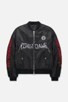 Rta Harvard Jacket In Black