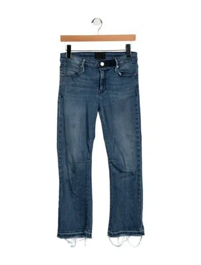 Pre-owned Rta High-rise Flared Jeans In Blue
