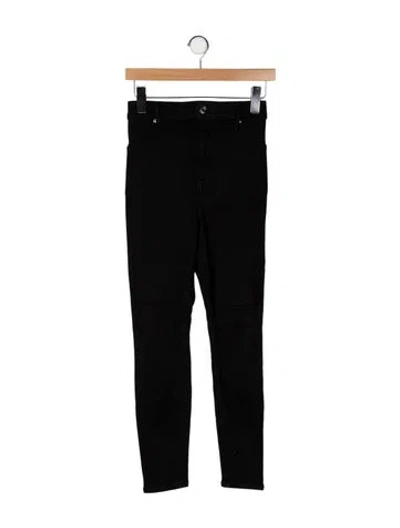 Pre-owned Rta High-rise Skinny Leg Jeans In Black