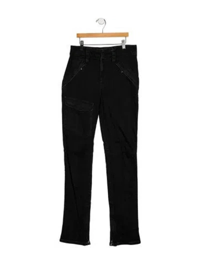 Pre-owned Rta High-rise Skinny Leg Jeans In Black
