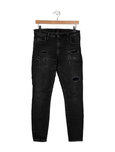Pre-owned Rta High-rise Skinny Leg Jeans In Multi