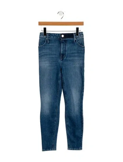 Pre-owned Rta High-rise Skinny Leg Jeans W/ Tags In Blue