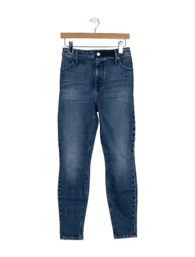 Pre-owned Rta High-rise Skinny Leg Jeans W/ Tags In Blue