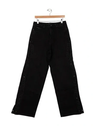 Pre-owned Rta High-rise Wide Leg Jeans W/ Tags In Black