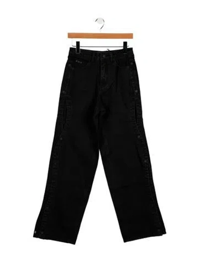 Pre-owned Rta High-rise Wide Leg Jeans W/ Tags In Black