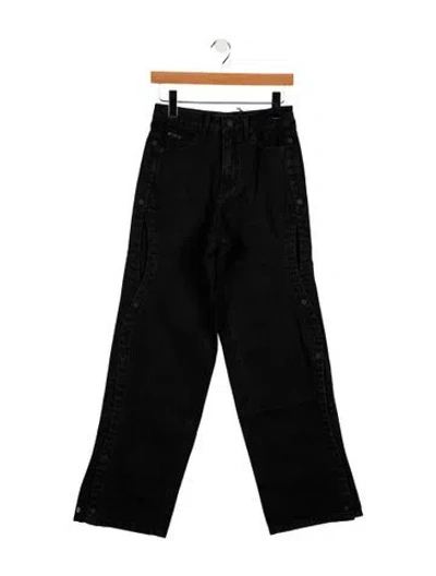 Pre-owned Rta High-rise Wide Leg Jeans W/ Tags In Black