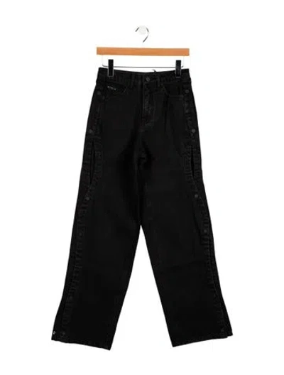 Pre-owned Rta High-rise Wide Leg Jeans W/ Tags In Black