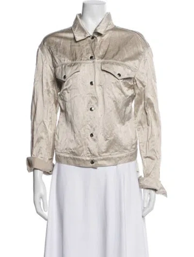 Pre-owned Rta Jacket In Neutral