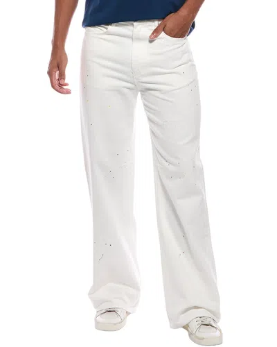 Rta Jamie Wide Leg Jean In White