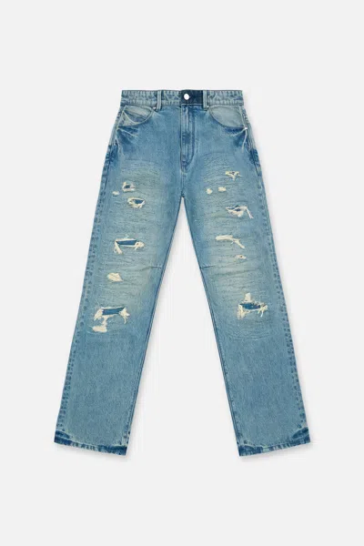 Rta Jonas Straight Leg Jean In Blue