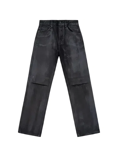 Rta Jonas Straight-leg Jeans In Black