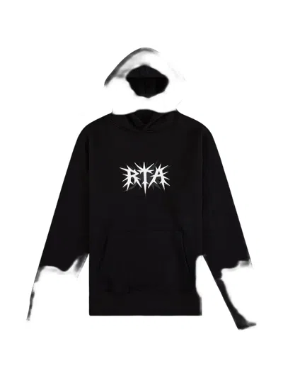 Rta Jordan Logo-print Hoodie In Black