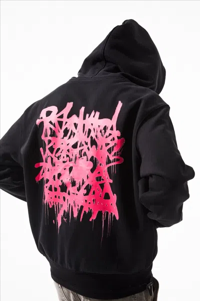 Rta Jordan Oversized Hoodie In Black