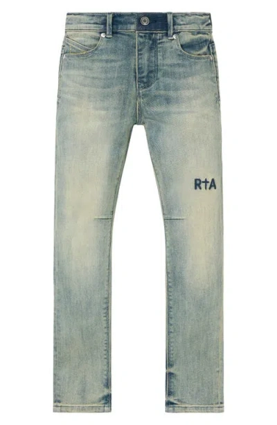 Rta Kids' Benson Skinny Jeans In Gray