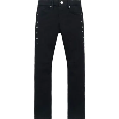 Rta Kids' Carlo Skinny Jeans In Black