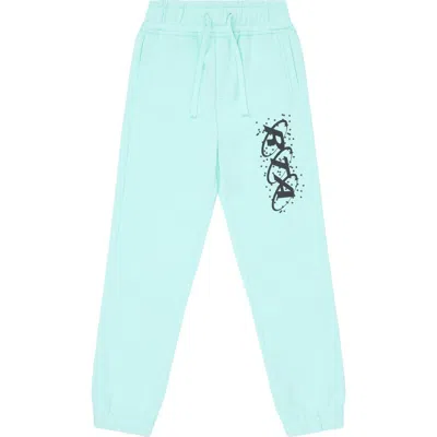 Rta Kids' Ewan Cotton Sweatpants In Blue