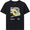 Rta Liam Short Sleeve Tee In Black