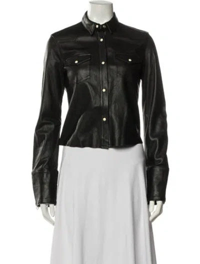 Pre-owned Rta Lambskin Jacket In Black