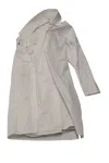 Rta Lana Asymmetric Dress In White Cotton In White