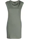 Rta Leana Rib-knit Dress In 绿色