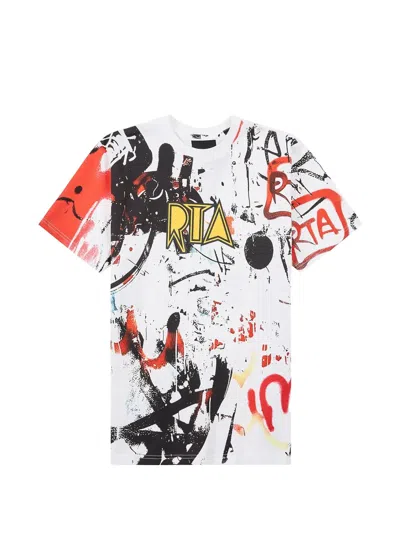 Rta Liam Graffiti T-shirt In Multi