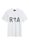 Rta Liam Logo Graphic T-shirt In White