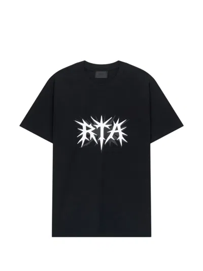 Rta Liam Logo Graphic T-shirt In Black