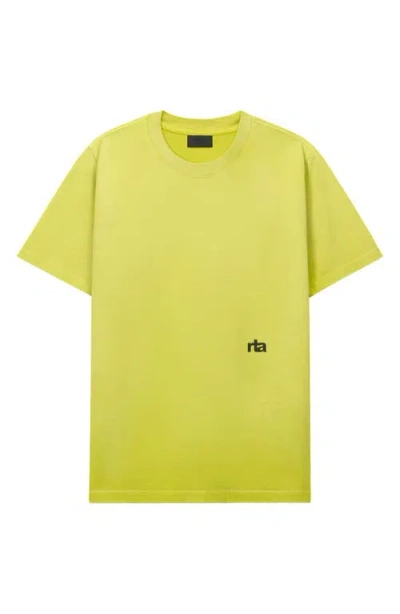 Rta Liam Logo Graphic T-shirt In Green