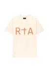 Rta Liam Regular Fit Logo Graphic T-shirt In Neutral