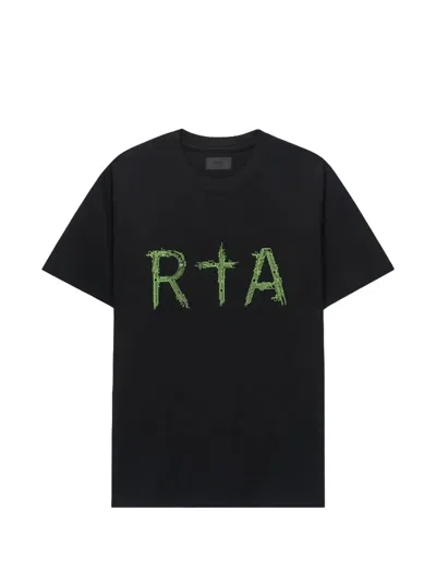 Rta Liam Logo-print T-shirt In Black