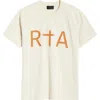Rta Liam Regular Fit Logo Graphic T-shirt In White