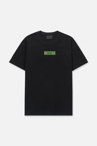 Rta Liam Short Sleeve Tee In Black