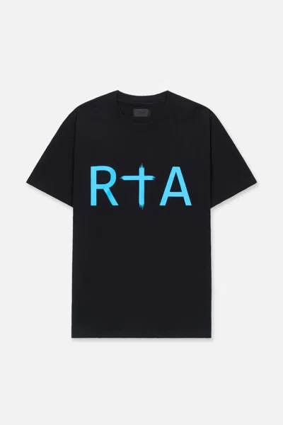 Rta Liam Short Sleeve Tee In Black