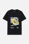 Rta Liam Short Sleeve Tee In Black