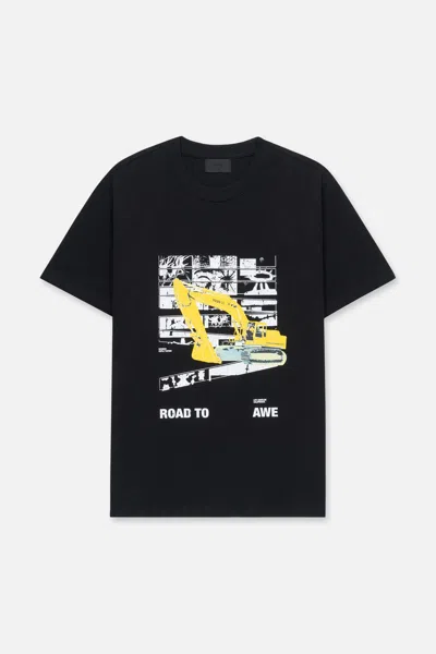 Rta Liam Short Sleeve Tee In Black
