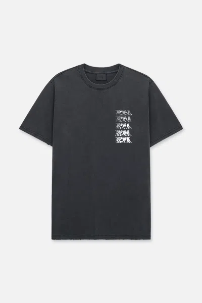 Rta Liam Short Sleeve Tee In Black