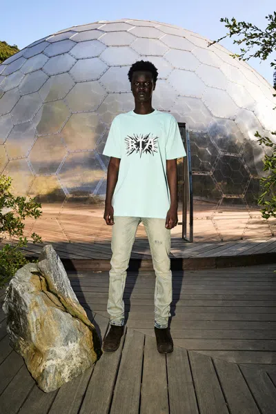 Rta Liam Short Sleeve Tee In Blue